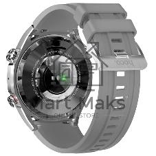 Умные часы Hoco Y16, 1.39 дюйм TFT (TN), отсутствует, Bluetooth NFC, IP67, серебристый