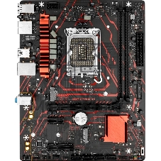 Материнская плата CBR B760M-D5L V2, LGA 1700, Intel B760, 2xDDR5, 4xSATA, 2xM.2, 1xPCIe 4.0 x16, 1xPCIe x4, 1xPCIe x1, 1xHDMI, 1xDP, 1x1Gb LAN, 4xUSB-A 5Gbps, 4xUSB-A 2.0, 3x3.5 мм, 7.1, mATX