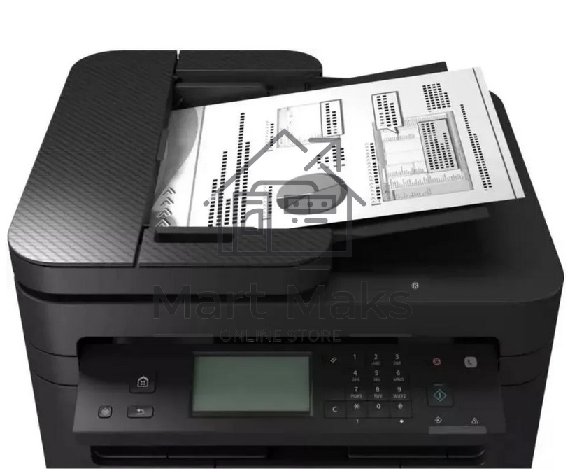 МФУ лазерный Canon i-Sensys MF275dw (5621C001), A4, ч/б, печ. 29 стр/мин., скан. до 20 стр/мин (ч/б) 15 стр/мин (цвет), 2400 x 600 dpi (печать) 600x600dpi (скан.), USB, RJ-45, Wi-Fi, Air Print, Mopria
