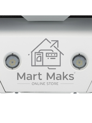 Наклонная вытяжка Krona HELGA 600 белый S