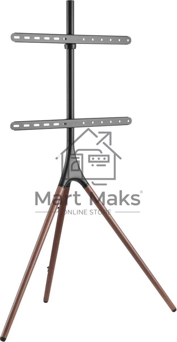 Подставка для телевизора Cactus CS-ST1246BKWN черный/орех, 45