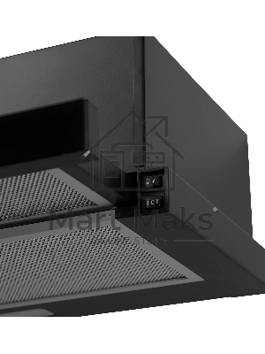 Вытяжка встраиваемая LEX Hide G 600 черный, 60 см, 550 куб. м/ч, 42 дБ