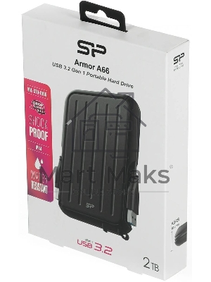 Внешний HDD 2Tb Silicon PowerArmor A66, 2.5