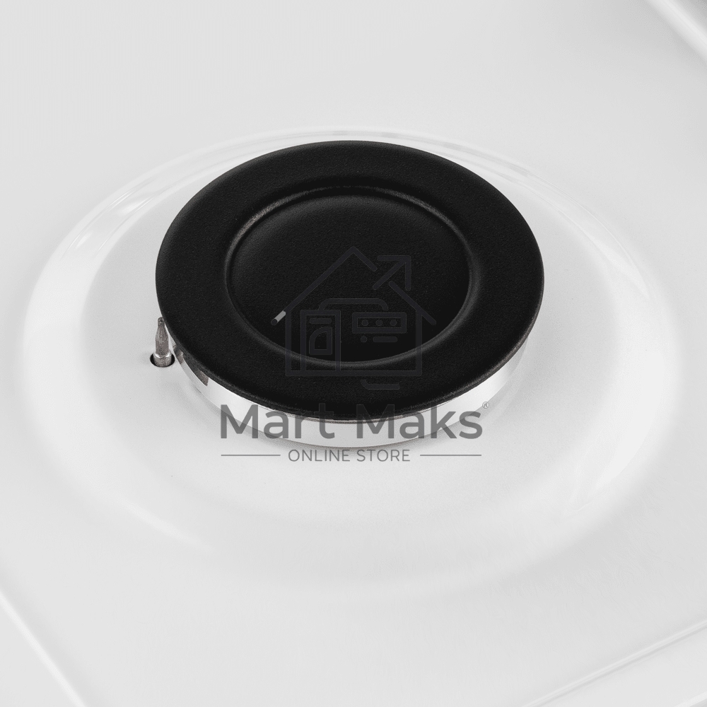 Плита газовая Maunfeld MGC50GCW08D белый, конфорок 4 шт, духовка 59 л, 50 см x 89 см x 65 см