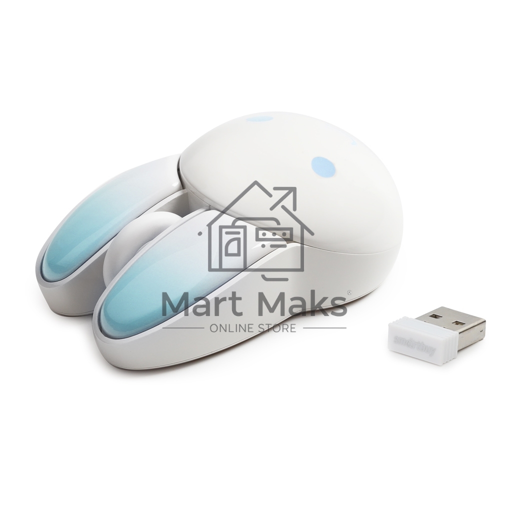Мышь беспроводная Smartbuy (SBM-315AG-BU2) 315AG Bunny 2