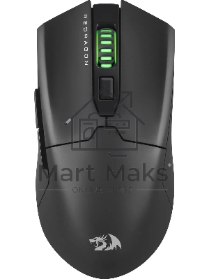 Мышь проводная игровая REDRAGON FYZU черная (USB, Pixart P3395, Huano, 6 кн., 26000 Dpi, RGb подсветка)