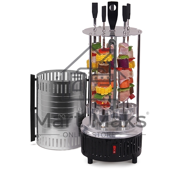 Электрошашлычница BQ BBQ1001 Black-Steel