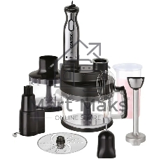 Блендер погружной Centek CT-1310 черный/серебристый, 1200 Вт, 2 скорости