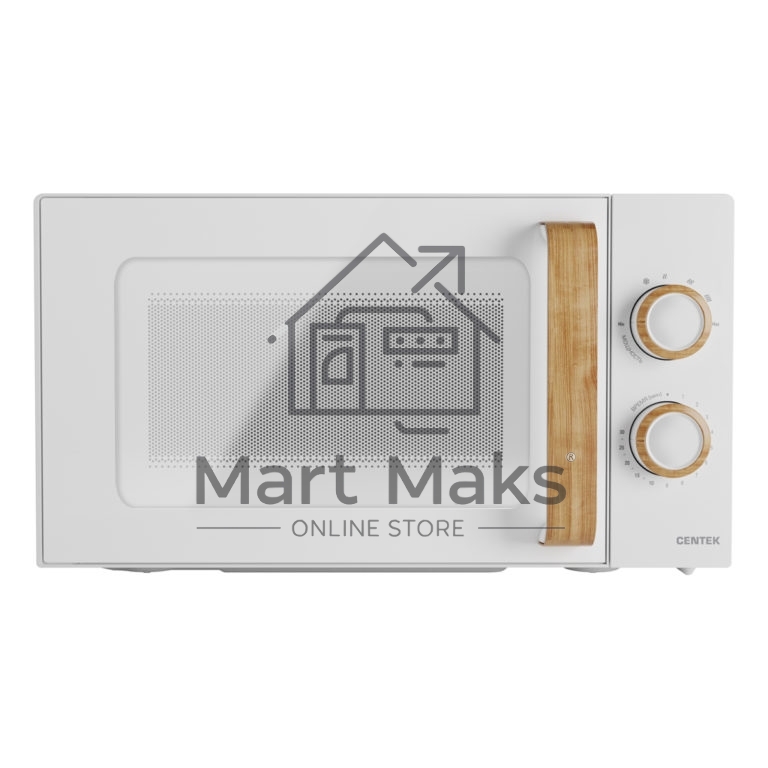 Микроволновая печь Centek CT-1559 белый, 20 л, 700 Вт, поворотный механизм