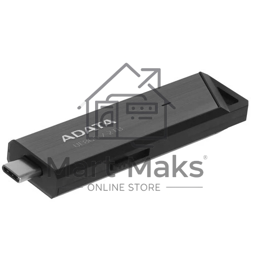 Флеш диск ADATA Elite UE800, 2ТБ, USB 3.2/TypeC, R/W 1000/1000 МБ/с, серый