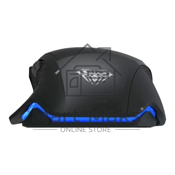 Мышь проводная AULA S12 черный, 2400 dpi, USB, кнопки - 7