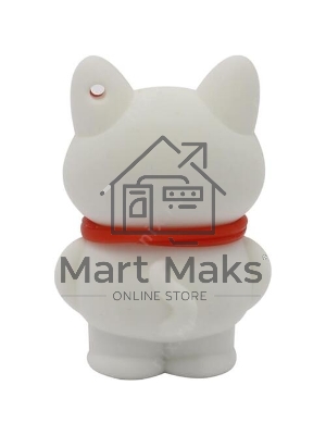 Флешка USB Smartbuy Wild Catty (SB32GbCatW), 32Gb, USB 2.0, R/W 25/15, котенок белый