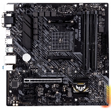 Материнская плата ASUS TUF GAMING A520M-PLUS, AM4, AMD A520, 4xDDR4, 4xSATA, 2xM.2, 1xPCIe 3.0 x16, 2xPCIe 3.0 x1, 1xVGA, 1xDVI, 1xHDMI, 1x1Gb LAN, 1xUSB-A 10Gbps, 4xUSB-A 5Gbps, 2xUSB-A 2.0, 3x3.5 мм, 7.1, mATX