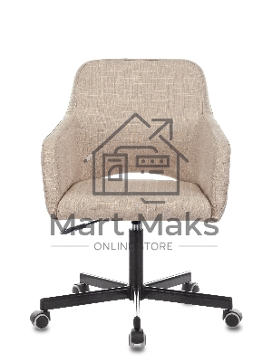 Кресло Бюрократ CH-380M бежевый, ткань