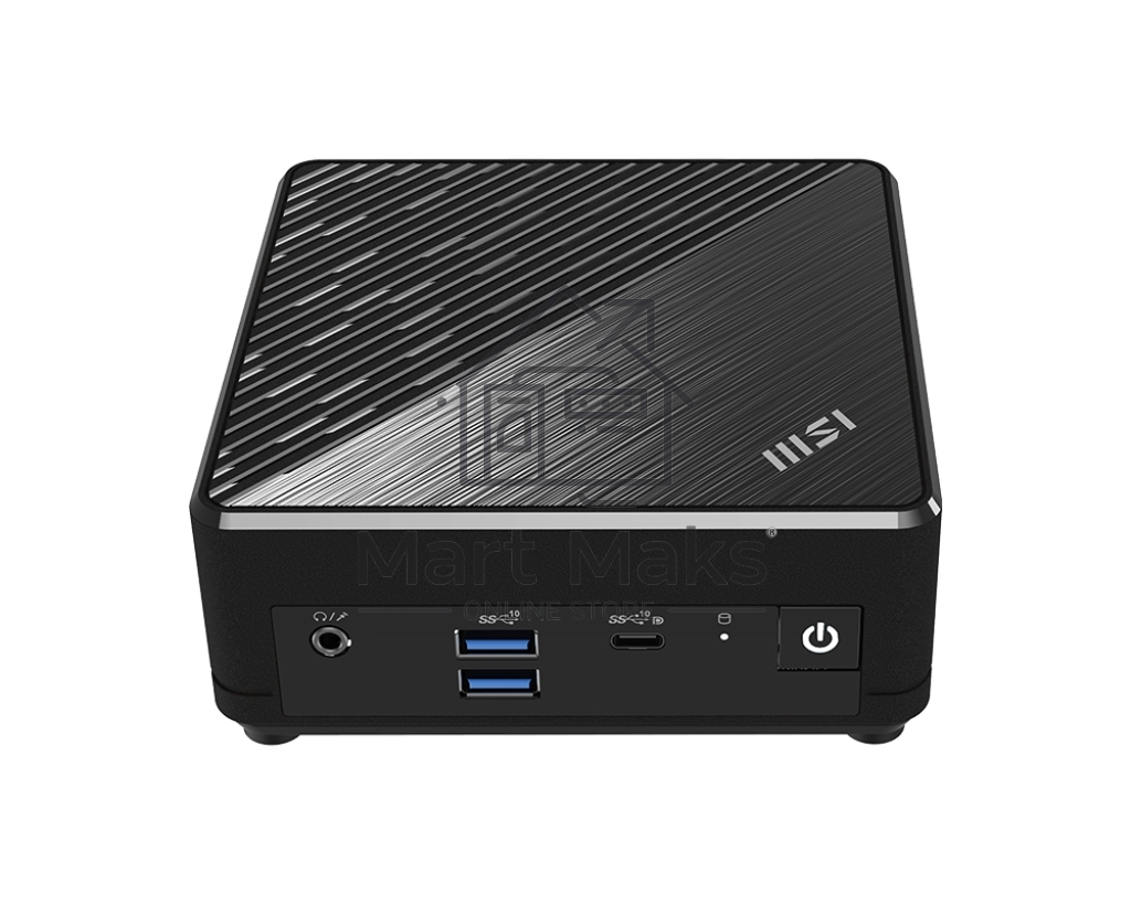 Неттоп MSI Cubi N ADL Intel Processor N200, 4Gb DDR4 SO-DIMM, 128GB SSD M.2, Intel UHD Graphics, noDVD, WiFi, BT, 65W, no keyboard&mouse, WinPro11, 1y war-ty (9S6-B0A911-211)