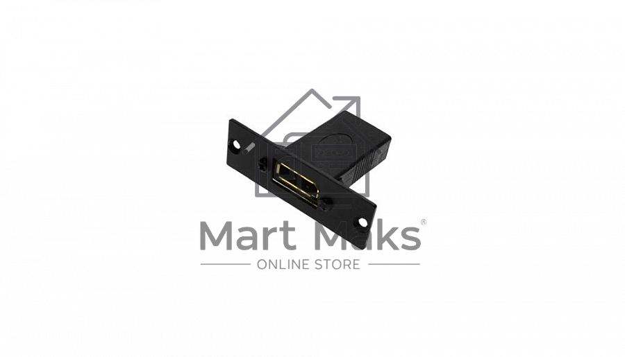 Модуль-переходник WRTS-DP Wize Display port для врезного лючка в стол