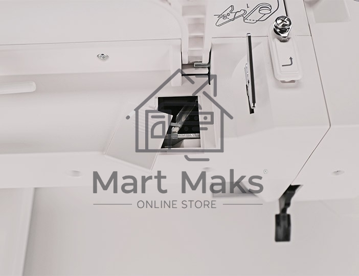 Швейная машина Janome Memory Craft 500Е 160 вышив.дизайнов, алфавит 6 видов, в том числе русский, монограммы в 2, 3 буквы и эмблемы, бордюры 46 видов, швейные строчки 52 образца, макс.поле вышивки 200х280 мм, увелич.рабочая поверхность, прямое соединение 