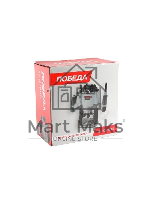 Фрезер электрический Победа Ф-12/1975, 1600 Вт, 6000-26000 об / мин., цанга: 8/12мм;