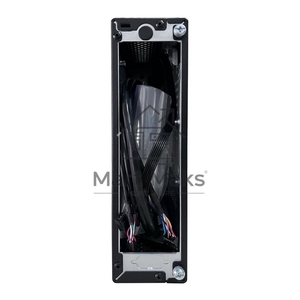 Компьютерный корпус FoxLine FL-105-AD120-DC-INF (FL-105-AD120-DC-INF) FL-105-AD120-DC-INF mITX case (2L), 2*USB2.0+2*USB3.0, 1*combo audio, 40mm FAN, VESA, w/DC-ATX converter, w/120W pwr adapter, w/pwr