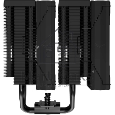 Кулер для процессора SAMA A60B черный, 2x120 мм, алюминий/медь, 800-2200 об/мин, 29 дБ, 4 pin PWM, 265 Вт, высота 156.5 мм