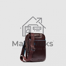Сумка кросс-боди мужская Piquadro Blue Square CA6811B2/MO коричневая натур.кожа
