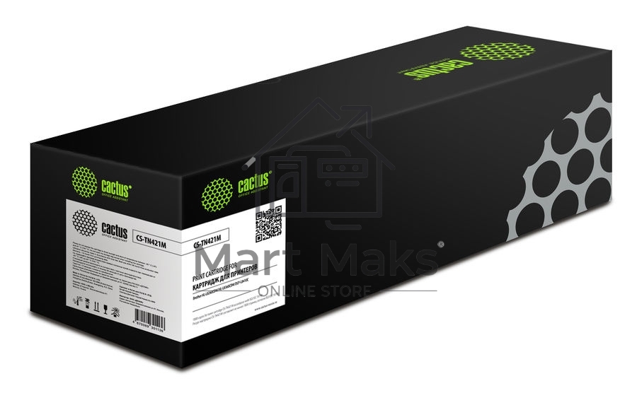 Картридж лазерный Cactus CS-TN421M пурпурный (1800стр.) для Brother HL-L8260CDW/HL-L8360CDW/DCP-L8410CDW/MFC-L8690CDW/MFC-L8900CDW