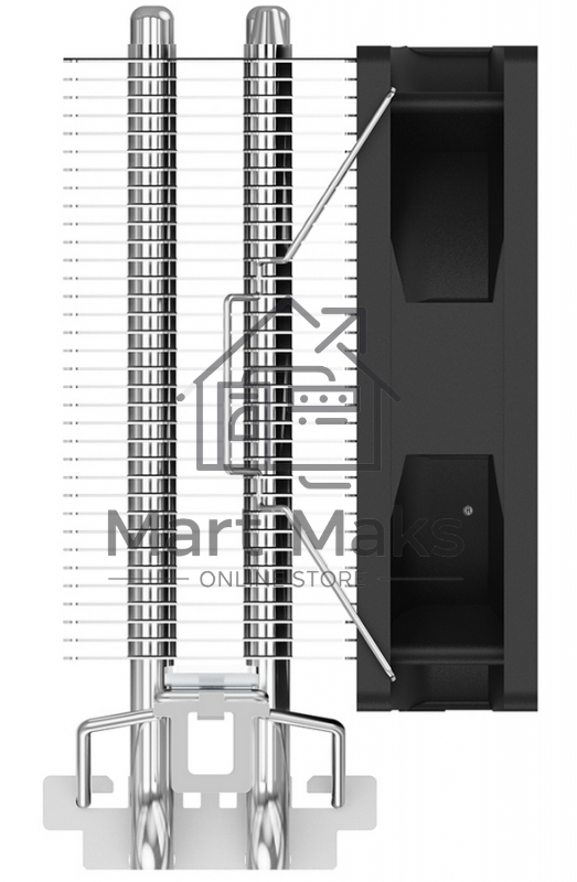Кулер Cooler ID-Cooling SE-902-SD V3 черный 92мм алюминий+медь 2000rpm 23.1db 3-pin 95W 120мм