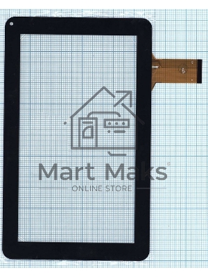Сенсорное стекло (тачскрин) LH3039, черное
