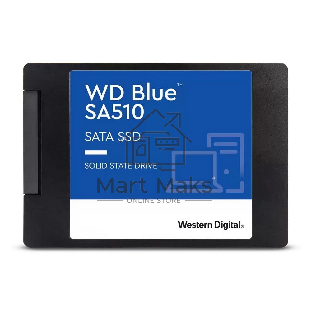 Накопитель SSD WD Blue SA510 WDS400T3B0A, 4000Gb, SATA III, 2.5