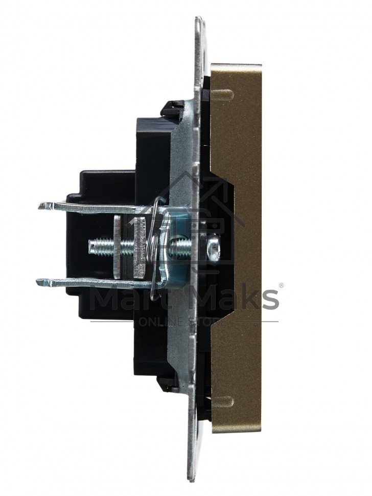 Розетка HDMI IEK BRITE РHDMI-0-БрШ шампань