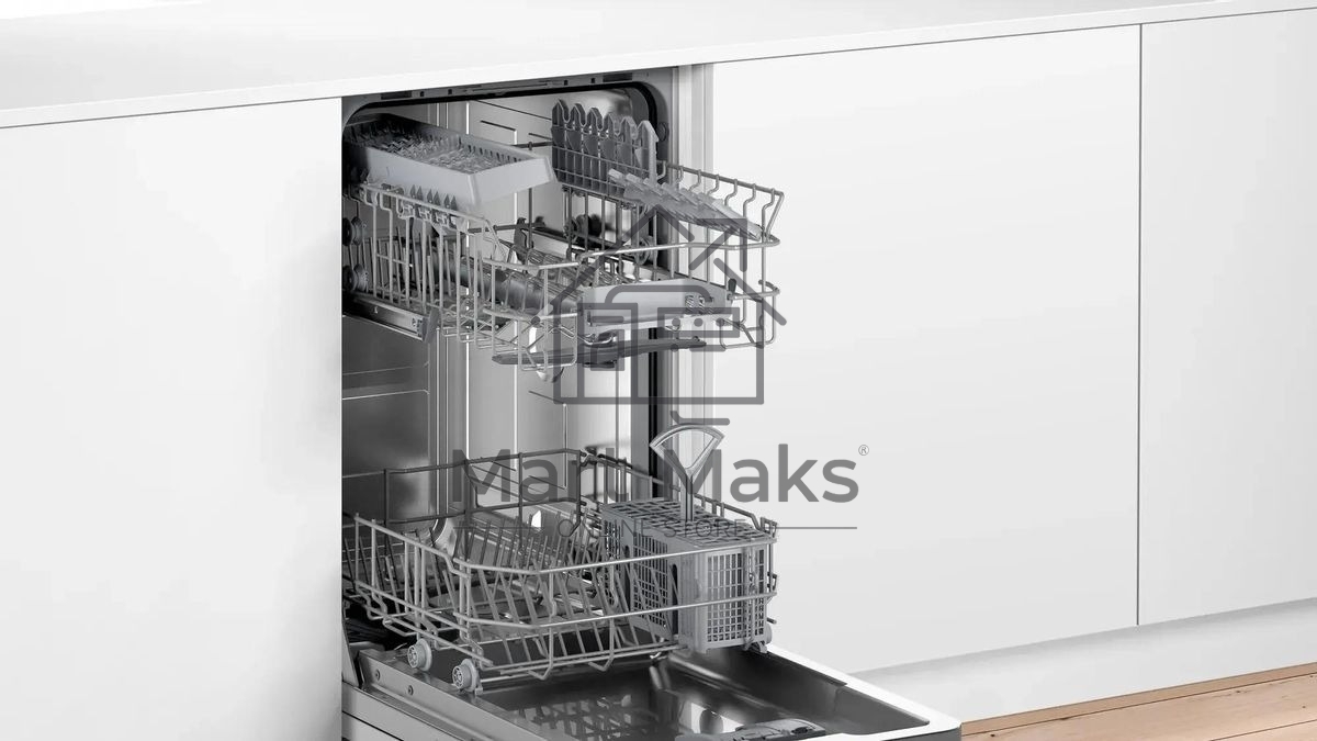 Встраиваемая посудомоечная машина Bosch SPV2IKX10E, черный, 44.8 см, 9 компл., 48 дБ, класс A+