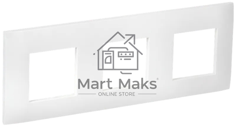 Рамка 3-ая SK-F03W IEK SKANDY Арктический белый