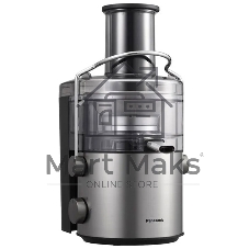 Соковыжималка Panasonic MJ-CB600STQ серебристый, центробежная, 1000 Вт, 1500 мл, механическое