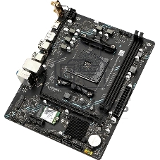 Материнская плата Maxsun B450M GAMING WIFI, AM4, AMD B450, 2xDDR4 (до 64 ГБ), 2xSATA, 1xM.2 (PCIe 3.0 x4), 1xPCIe 3.0 x16, 1xPCIe 3.0 x1, 1xHDMI, 1xDP, 1x1Gb LAN, Wi-Fi 5, Bluetooth 4.2, 4xUSB-A 5Gbps, 2xUSB-A 2.0, 3x3.5 мм, 7.1, mATX