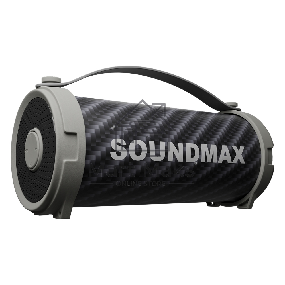 Портативная колонка Soundmax SM-PS5018 серый