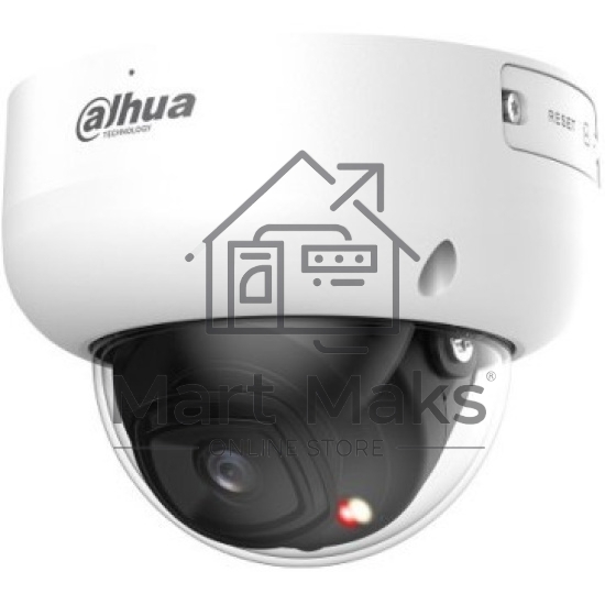 Камера видеонаблюдения Dahua DH-IPC-HDBW5559RP-ASE-IL-0280B, IP, 5 Мп, 2.8 мм, белая