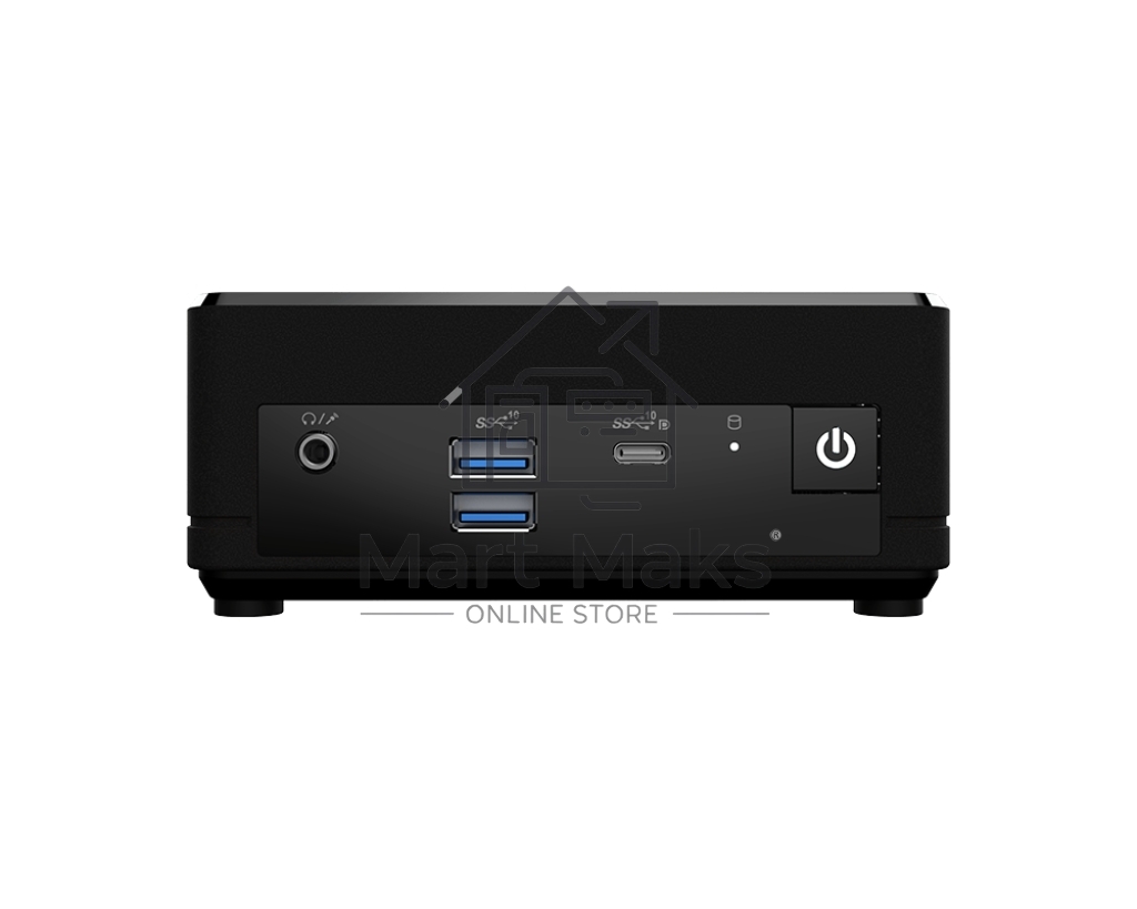 Неттоп MSI Cubi N ADL Intel Processor N200, 4Gb DDR4 SO-DIMM, 128GB SSD M.2, Intel UHD Graphics, noDVD, WiFi, BT, 65W, no keyboard&mouse, WinPro11, 1y war-ty (9S6-B0A911-211)