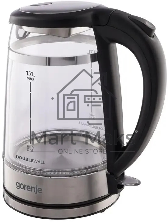 Чайник Gorenje K17GDW 743902 черный