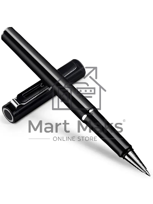 Ручка роллер Deli S87BLACK черный, d=0.5мм, черные чернила