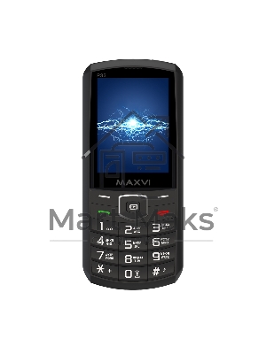 Мобильный телефон Maxvi P33 черный