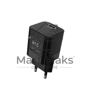Зарядное устройство MORE CHOICE (4620202555847) NC86a 1Type-C 3.0A PD 20W для Type-C Type-C, черный