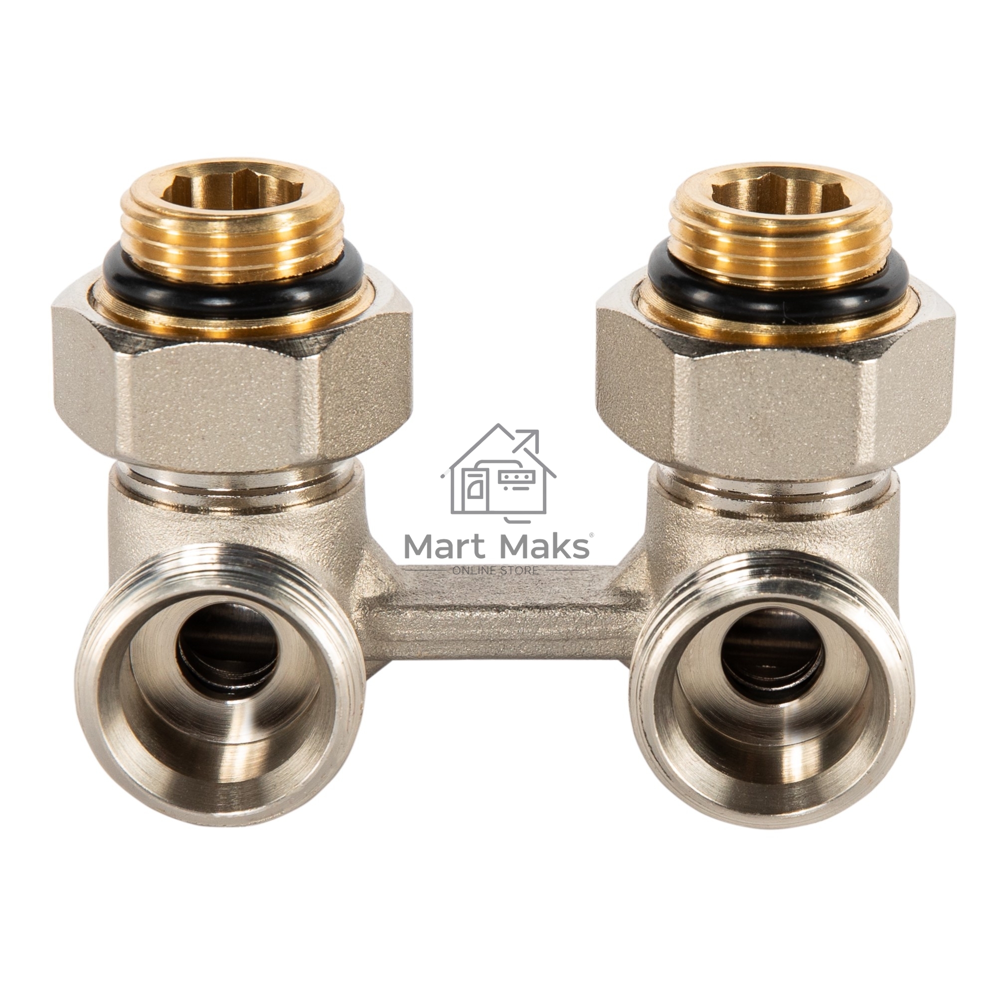 Узел нижнего подключения Royal Thermo угловой 1/2