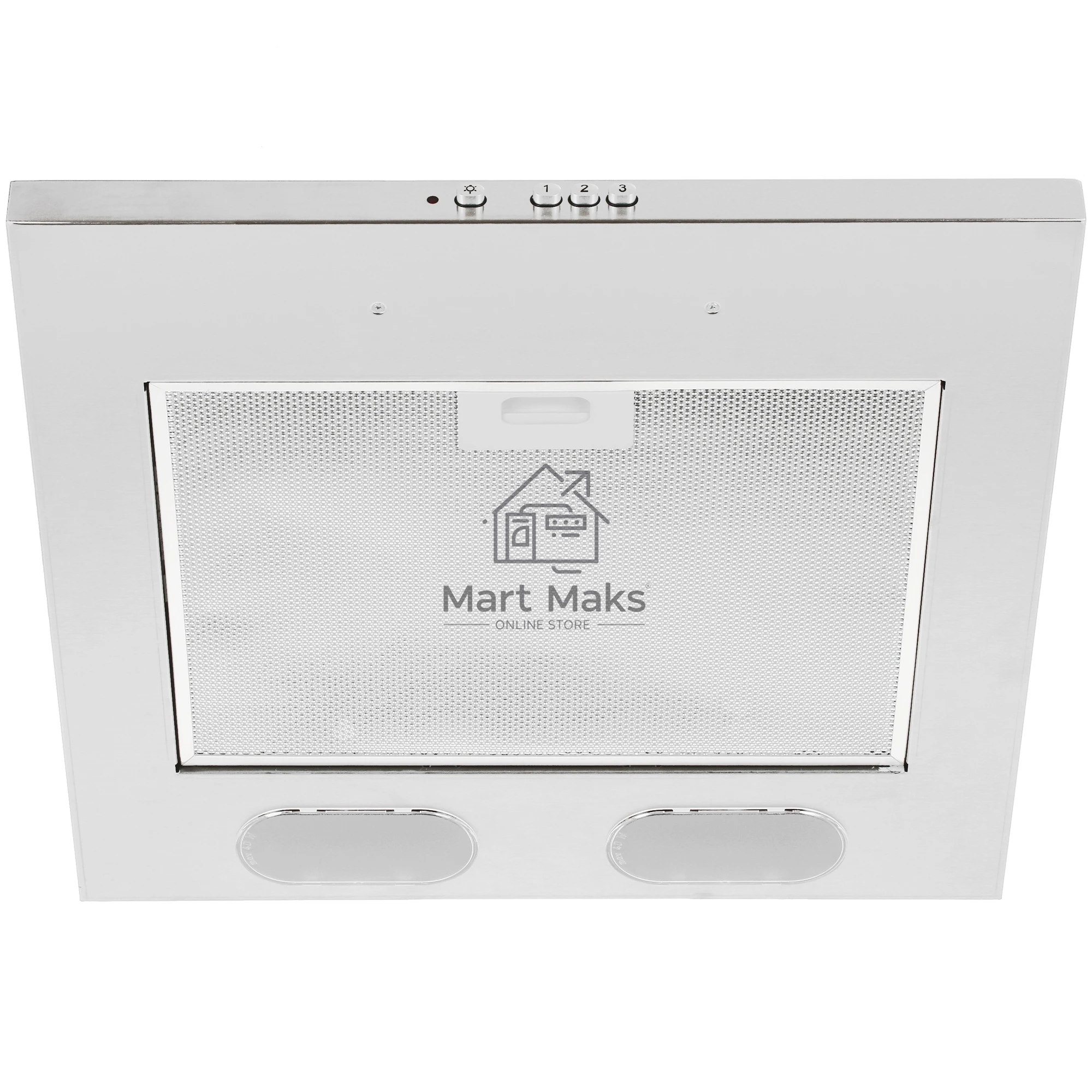 Вытяжка каминная Elikor Оптима 50Н-400-К3Л нержавеющая сталь, 50 см, 400 куб. м/ч, 55 дБ