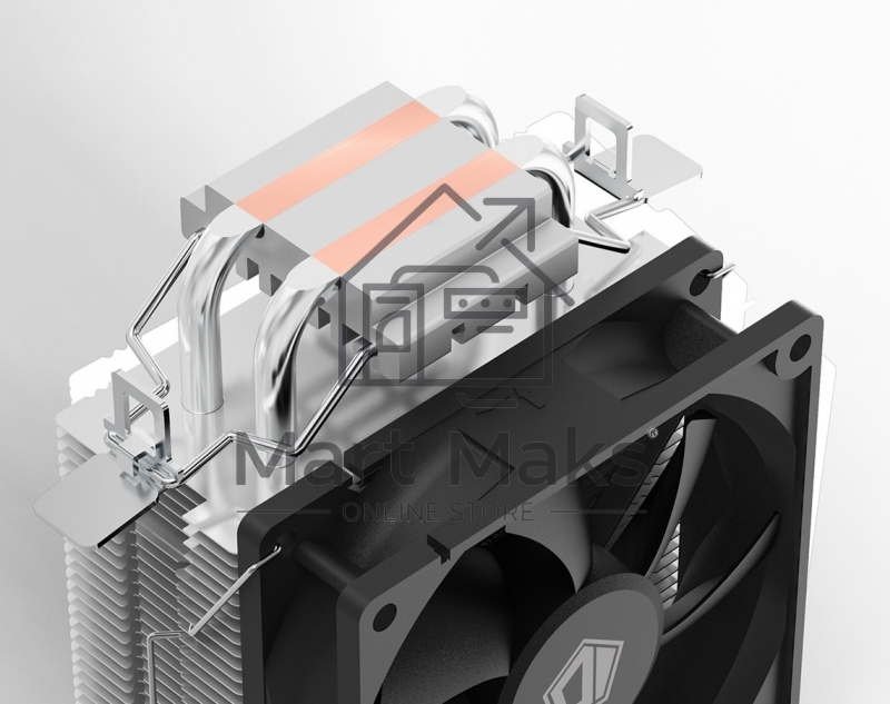 Кулер Cooler ID-Cooling SE-902-SD V3 черный 92мм алюминий+медь 2000rpm 23.1db 3-pin 95W 120мм