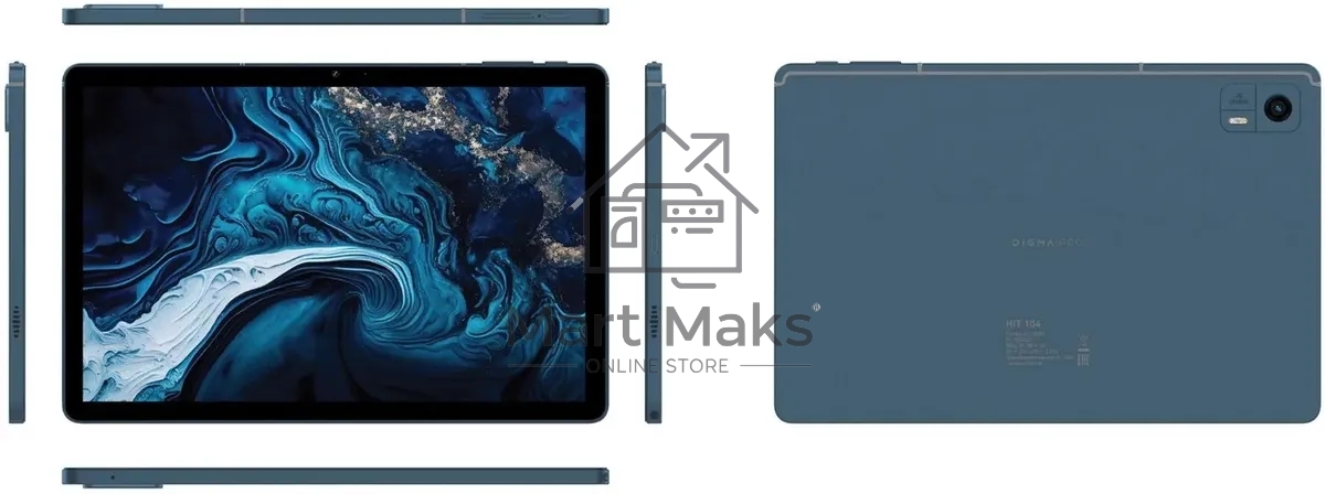 Планшет Digma Pro HIT 104 T616 (1.6) 8C RAM8Gb ROM256Gb 10.1