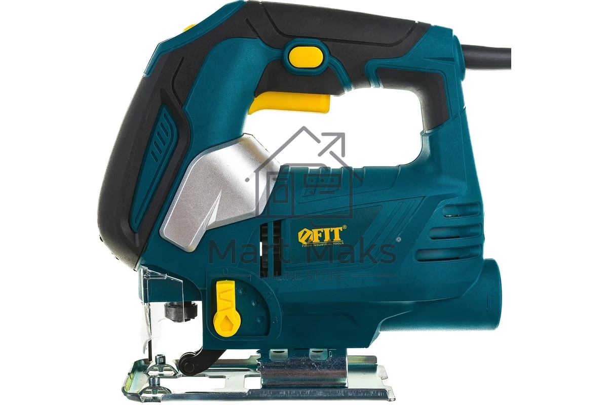 Лобзик FIT JS-710 710 Вт, 0-3000 ход/мин, БзП, маятник, 80 мм, 2,1 кг, рез. накл., коробка
