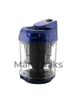 Пылесос BRAYER BR4203 черный/синий, 380/2000 Вт, уборка сухая, пылесборник контейнер 3.5 л