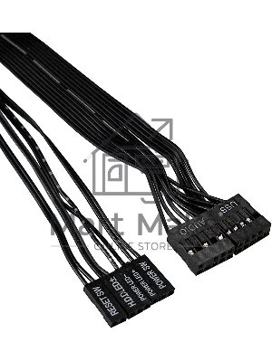 Компьютерный корпус Miditower ExeGate XP-332-UNS350 (ATX, БП UNS350 с вент. 12см, 2хUSB, аудио, черный)