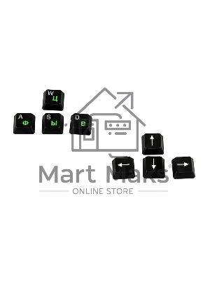 Клавиатура проводная NAKATOMI KN-02U USB черный-красный