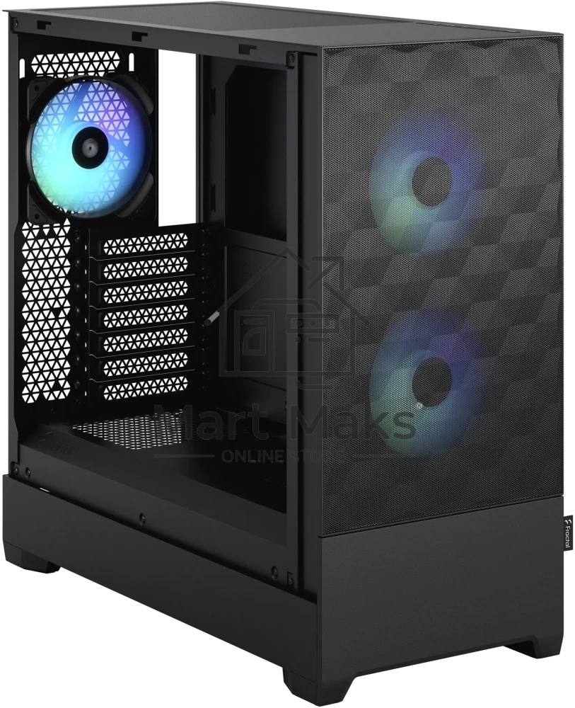 Корпус Fractal Design Pop Air RGB Black TG Clear Tint FD-C-POR1A-06